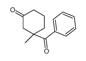 3-苯甲酰基-3-甲基环己酮 结构式