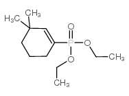 二乙基 3,3-二甲基环己基-1-膦酸盐 结构式