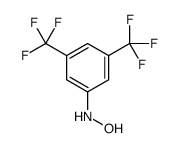 N-羟基-3,5-双(三氟甲基)苯胺 结构式