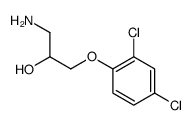 1-氨基-3-(2,4-二氯苯氧基)-2-丙醇 结构式