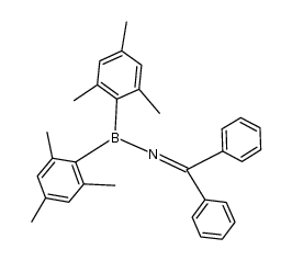 Dimesityl[(diphenylmethylene)amino]borane 结构式
