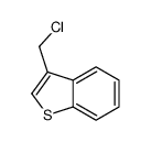 2-氯-3-甲基苯并(b)噻吩 结构式