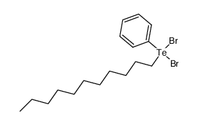 二溴苯基十一烷基碲 结构式