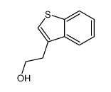 2-(1-苯并噻吩-3-基)乙烷-1-醇 结构式