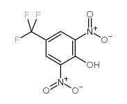 2,6-二硝基-4-(三氟甲基)苯酚 结构式