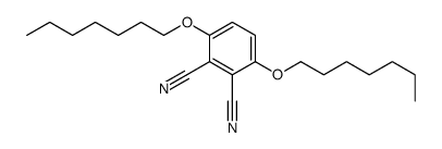 3,6-二庚氧基-1,2-苯二甲腈 结构式
