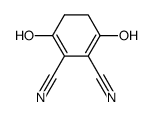 3,6-二羟基-2,6-环己二烯-1,2-二腈 结构式