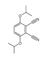3,6-二异丙氧基邻苯二甲腈 结构式