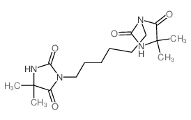 3,3'-(1,6-己二基)双[5,5-二甲基-2,4-咪唑烷二酮] 结构式