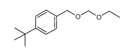Benzene, 1-(1,1-dimethylethyl)-4-[(ethoxymethoxy)methyl]- 结构式
