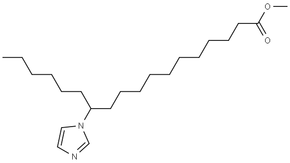 1H-咪唑-1-十二烷酸, λ-己基-, 甲酯 结构式