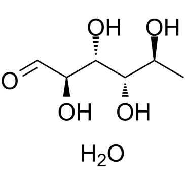 L-鼠李糖 结构式