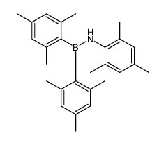 Boranamine, N,1,1-tris(2,4,6-trimethylphenyl)- (9CI) 结构式