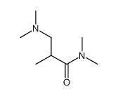 3-(二甲氨基)-N,N,2-三甲基丙酰胺 结构式