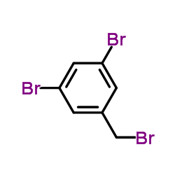3,5-二溴苄基溴 结构式