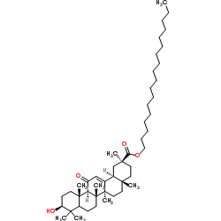 硬脂醇甘草亭酸酯 结构式