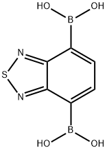 2,1,3-苯并噻二唑-4,7-二硼酸 结构式