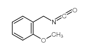 2-甲氧苄基异氰酸酯 结构式