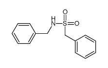 N-(Phenylmethyl)benzenemethanesulfonamide 结构式