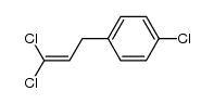 1-氯-4-(3,3-二氯-2-丙烯-1-基)苯 结构式