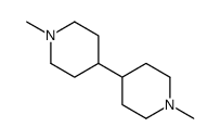 1,1'-二甲基-4,4'-联哌啶 结构式