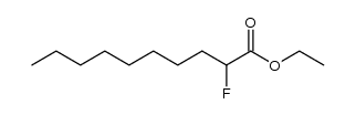2-氟癸酸乙酯 结构式