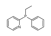 Pyridine, 2-(ethylphenylphosphino)- 结构式