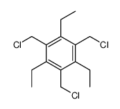 1,3,5-三(氯甲基)-2,4,6-三乙基苯 结构式