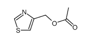 4-Thiazolemethanol,acetate(ester)(9CI) 结构式