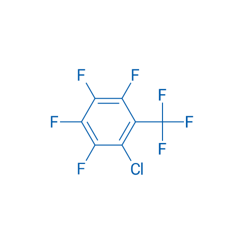 1-氯-2,3,4,5-四氟-6-(三氟甲基)苯 结构式