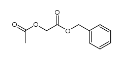 乙酰氧基乙酸苄酯 结构式