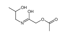 2-(2-羟基丙基氨基)-2-氧代乙酸乙酯 结构式