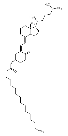 维生素D3棕榈酸酯 结构式