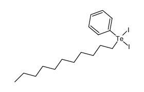 Tellurium, diiodophenylundecyl-, (T-4)- (9CI) 结构式