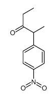2-(4-硝基苯基)-3-戊酮 结构式