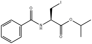 L-Alanine, N-benzoyl-3-iodo-, 1-methylethyl ester 结构式