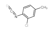 2-氯-4-甲基苯基异硫氰酸酯 结构式