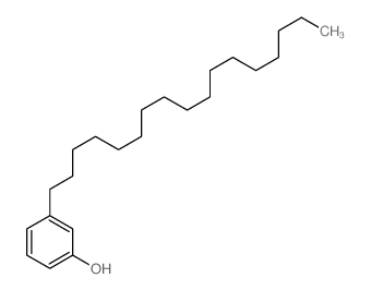 腰果酚C17:0 结构式