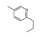 5-甲基-2-丙基-吡啶 结构式
