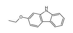 2-乙氧基-9H-咔唑 结构式