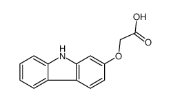 Acetic acid, 2-(9H-carbazol-2-yloxy)- 结构式