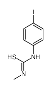 N-(4-iodophenyl)-N'-methylthiourea 结构式