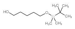 5-(叔丁基二甲基硅氧基)-1-戊醇 结构式