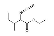 2-异硫氰酸根合-3-甲基戊酸乙酯 结构式