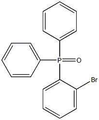 邻溴苯基二苯基膦氧化物 结构式