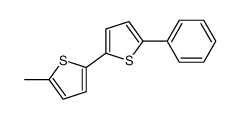 5-甲基-5'-苯基-2,2'-联噻吩 结构式