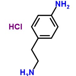 4-氨基苯乙胺二盐酸盐 结构式