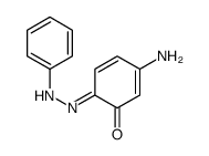 5-氨基-2-(2-苯基二氮烯基)苯酚 结构式