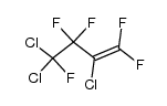 2,4,4-三氯-1,1,3,3,4-五氟-1-丁烯 结构式