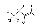 2,4,4,4-四氯-1,1,3,3-四氟-1-丁烯 结构式
